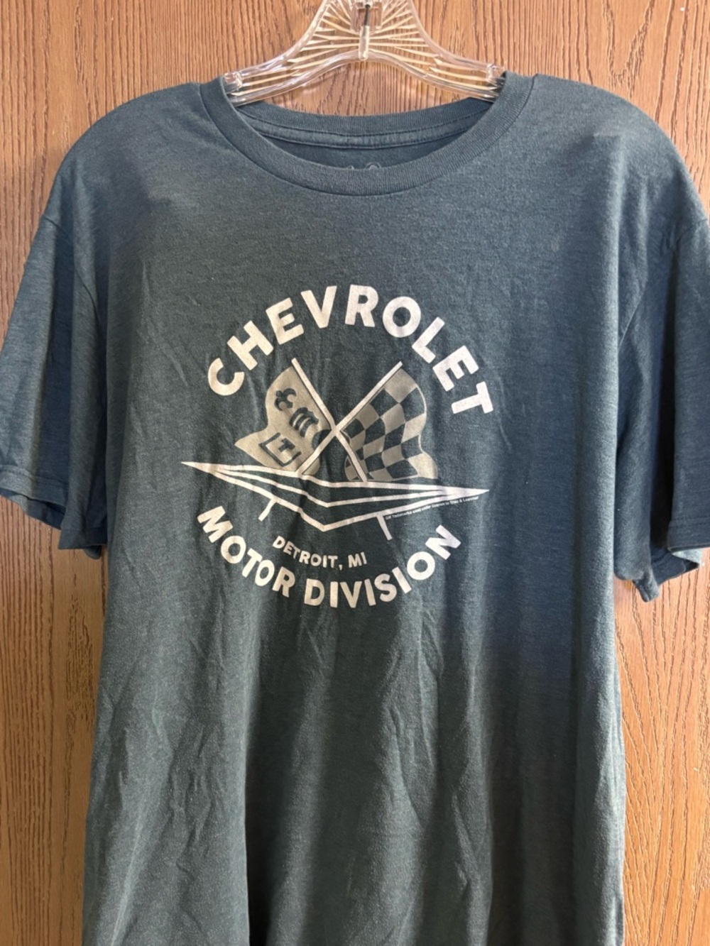 Chevrolet Motor Division Detroit Michigan  Short Sleeve T-Shirt Size Large